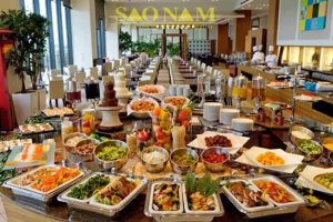 tiệc buffet sáng