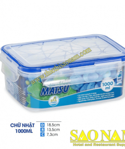 Hộp Thực Phẩm Chữ Nhật 1000ml