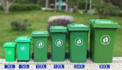 thùng rác nhựa