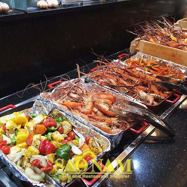 Dụng cụ tiệc buffet nhà hàng D'maris Dụng cụ tiệc buffet nhà hàng D'maris