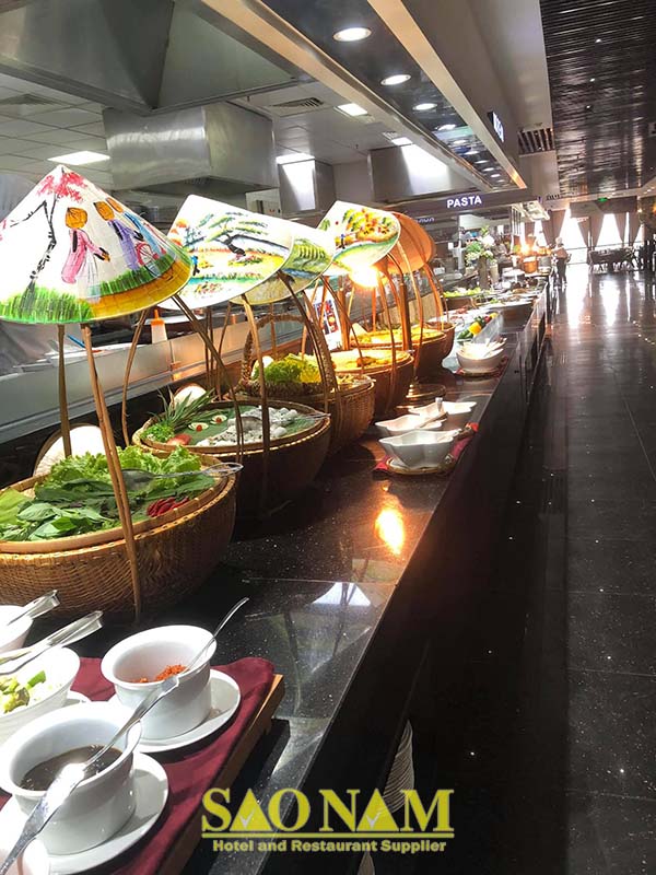 Dụng cụ tiệc buffet nhà hàng D'maris Dụng cụ tiệc buffet nhà hàng D'maris