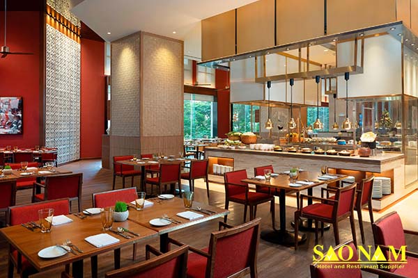 Nhà Hàng 5* Saigon Cafe - dụng cụ tiệc buffet Nhà Hàng 5* Saigon Cafe - dụng cụ tiệc buffet