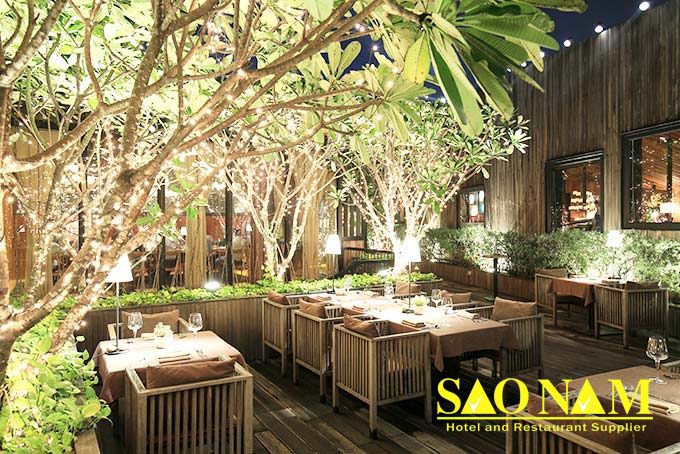 Nhà hàng The Log - dụng cụ tiệc buffet Nhà hàng The Log - dụng cụ tiệc buffet