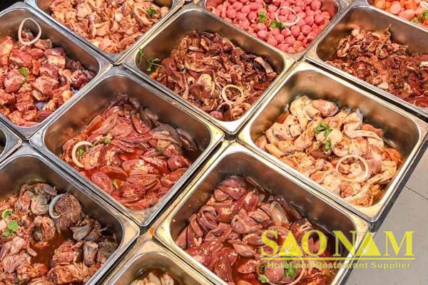 Khay GN Inox Phục Vụ Tiệc Buffet Đại Dương Khay GN Inox Phục Vụ Tiệc Buffet Đại Dương