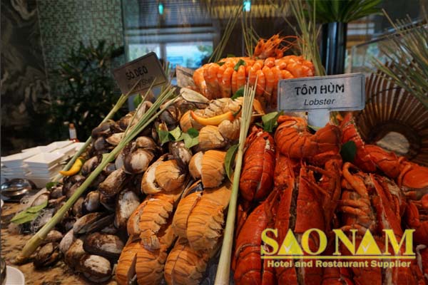Khay Trưng Bày Thức Ăn Buffet Nhà Hàng Market 39 Khay Trưng Bày Thức Ăn Buffet Nhà Hàng Market 39