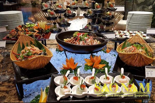 Khay Trưng Bày Thức Ăn Buffet Nhà Hàng Market 39 Khay Trưng Bày Thức Ăn Buffet Nhà Hàng Market 39