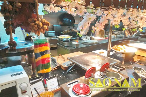 Khay Trưng Bày Thức Ăn Buffet Phục Vụ Nhà Hàng Hoàng Yến Khay Trưng Bày Thức Ăn Buffet Phục Vụ Nhà Hàng Hoàng Yến