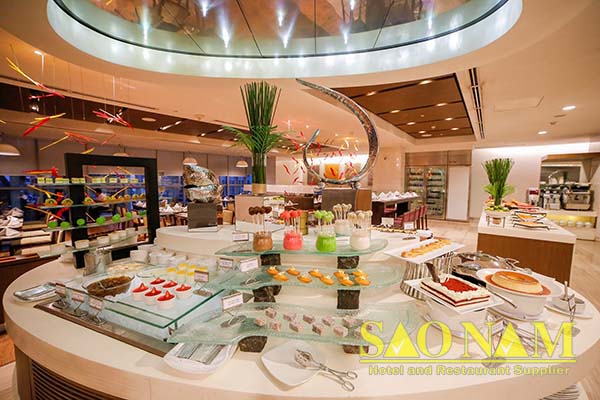 Phụ Kiện Nồi Hâm Buffet Phục Vụ Tiệc Cho Nhà Hàng The Square 5* Phụ Kiện Nồi Hâm Buffet Phục Vụ Tiệc Cho Nhà Hàng The Square 5*
