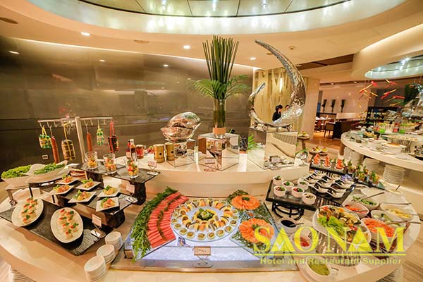 Phụ Kiện Nồi Hâm Buffet Phục Vụ Tiệc Cho Nhà Hàng The Square 5* Phụ Kiện Nồi Hâm Buffet Phục Vụ Tiệc Cho Nhà Hàng The Square 5*