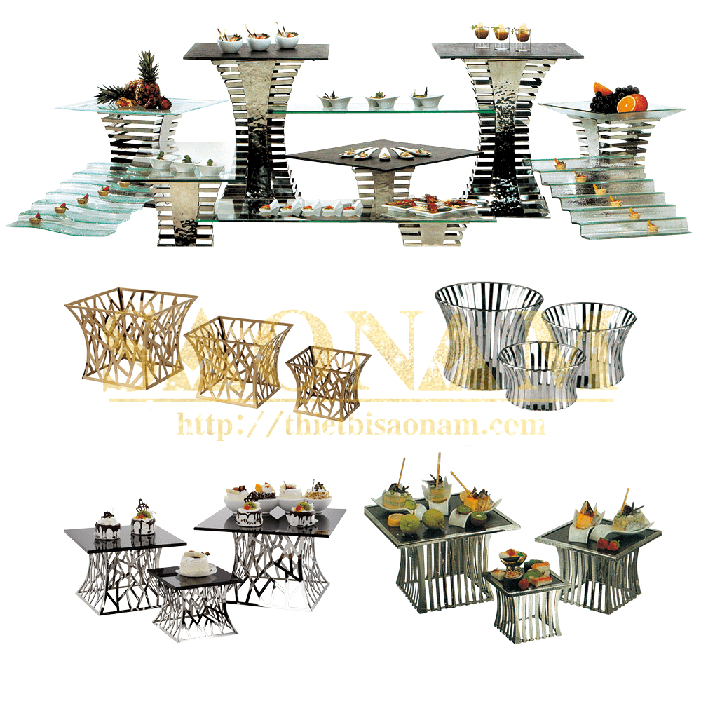 Chân đế trang trí buffet giá rẻ
