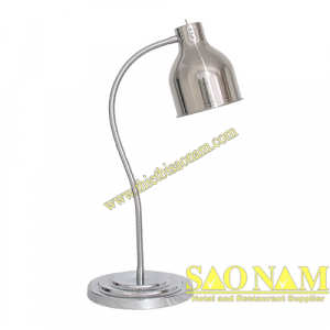 Đèn hâm nóng thức ăn buffet 1 bóng inox