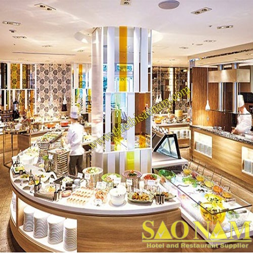 Khay trưng bày thức ăn giá rẻ 