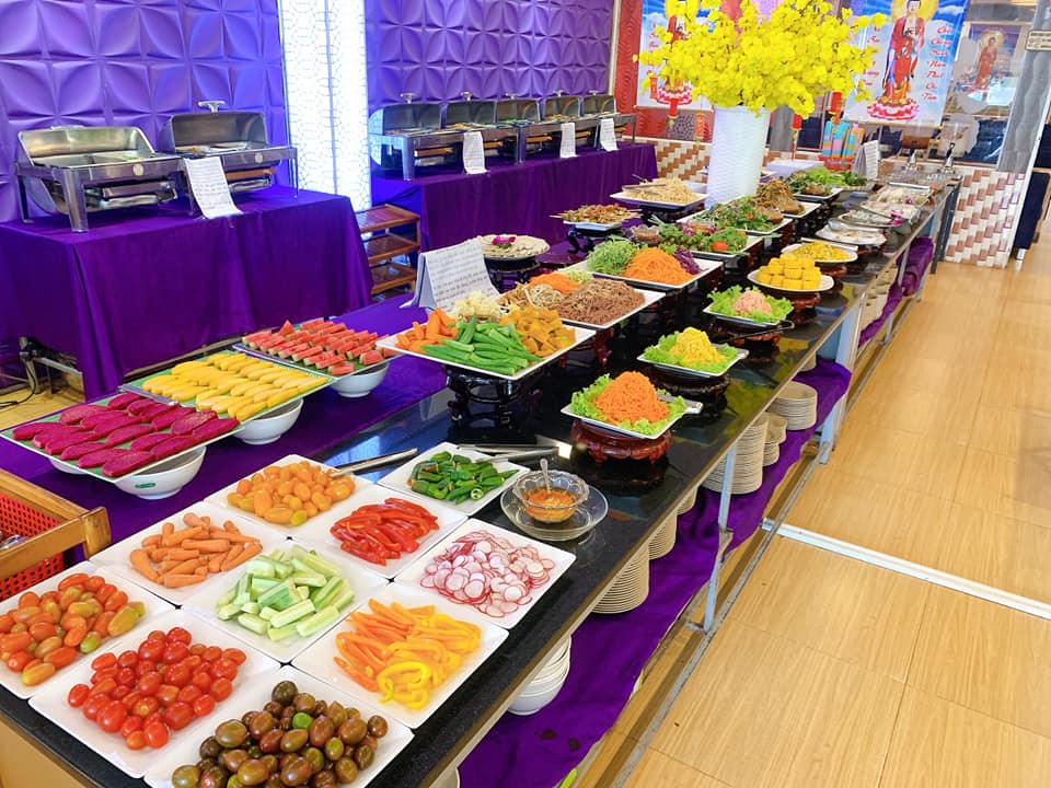Nồi hâm buffet Ẩm Thực Chay Quan Âm Liên Thọ - Nhà hàng chay Vũng Tàu