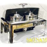 Nồi hâm cháo soup HCN chân inox