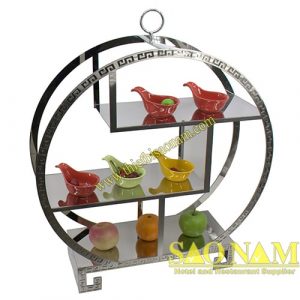 Kệ trưng bày thức ăn buffet 3 tầng SN#520330