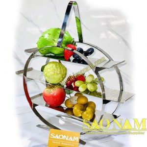 Kệ trưng bày thức ăn buffet inox SN#520331