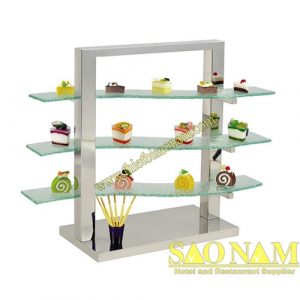 Kệ trưng bày thức ăn buffet 3 tầng SN#520332
