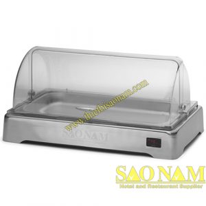 Khay hcn trưng bày thức ăn buffet dùng điện