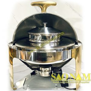 Nồi hâm soup tròn chân vàng