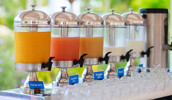 Bình đựng nước trái cây giá rẻ - dụng cụ buffet