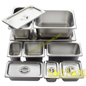 Khay inox có nắp đậy giá rẻ