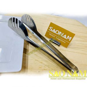 Kẹp gắp thức ăn bán nguyệt 2 bên răng