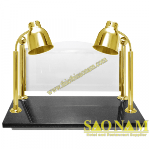 Đèn Hâm Nóng Thức Ăn Đế Đá 2 Bóng SN#520817 