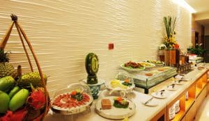 Kệ trưng bày thức ăn buffet giá rẻ