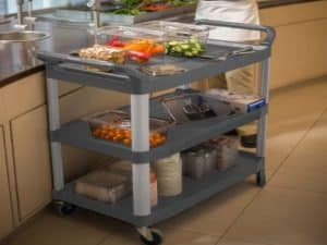 Xe đẩy phục vụ món