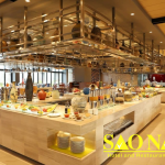 Gía để trái cây, kệ trang trí buffet đẹp giá rẻ