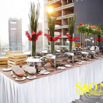 Địa chỉ mua dụng cụ setup tiệc buffet ngoài trời giá rẻ