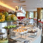 Kệ trưng bày thức ăn buffet giá rẻ