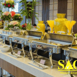 Nồi hâm buffet hình chữ nhật dùng điện giá rẻ