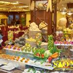 Kệ trang trí buffet 3 sao