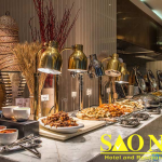 Đèn hâm nóng thức ăn buffet tiết kiệm điện