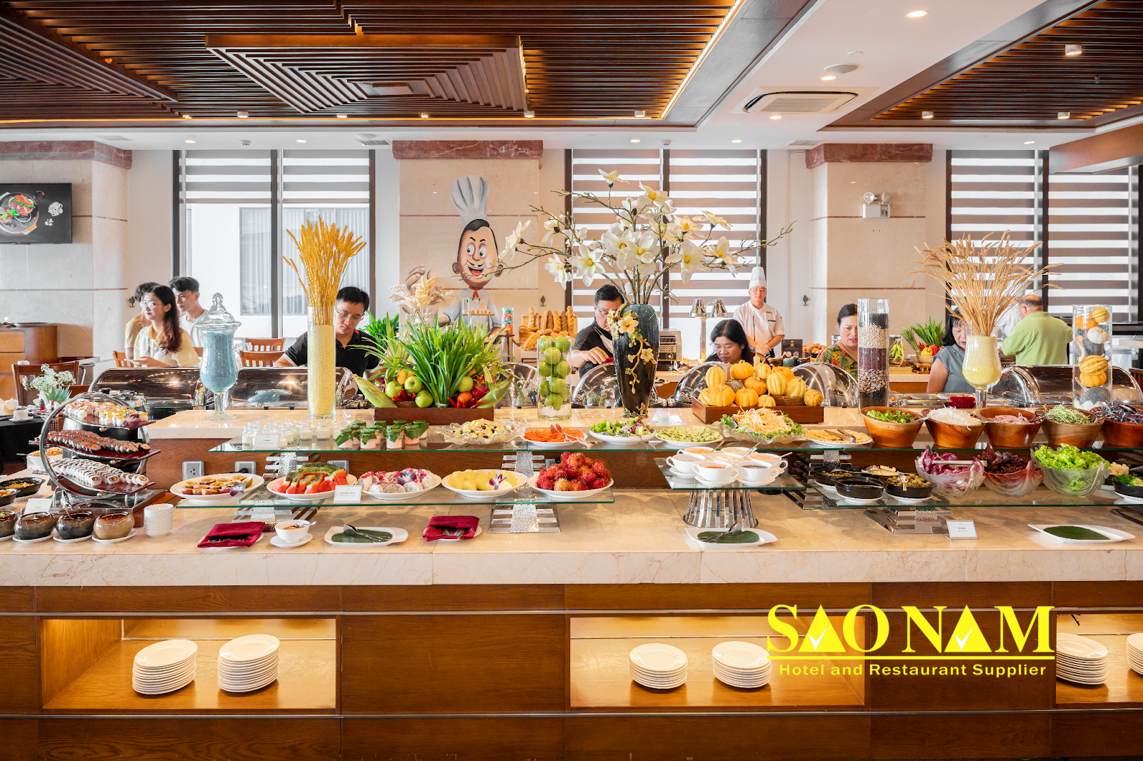 Những mẫu giá để trái cây buffet giá rẻ