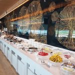 Tọp kệ trưng bày thức ăn buffet giá rẻ